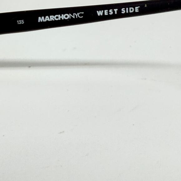 MARCHON NYC BELLECLAIRE 601 Rose Crystal 52-16-135 Frames Flex Hinge H19339 - Picture 6 of 7